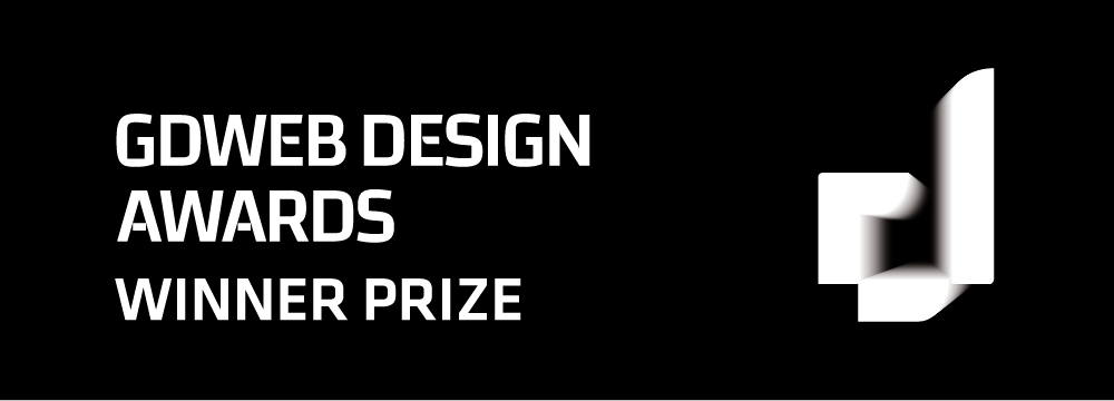 GDWEB DESIGN AWARDS WINNER PRIZE