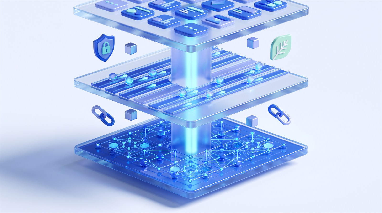 PureChain 3계층 시스템 아키텍처